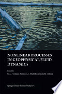 Nonlinear Processes in Geophysical Fluid Dynamics : a tribute to the scientific work of Pedro Ripa /