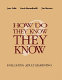 How do they know they know? : evaluating adult learning /