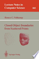 Closed object boundaries from scattered points /