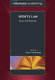 Sports law : cases & materials /