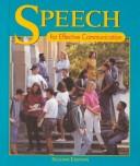 Speech : for effective communication /