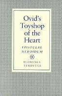 Ovid's toyshop of the heart : Epistulae heroidum /