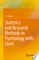 Statistics and Research Methods in Psychology with Excel /