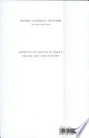 Aspects of death in early Greek art and poetry /