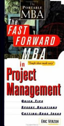 The fast forward MBA in project management /