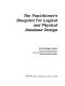 The practitioner's blueprint for logical and physical database design /