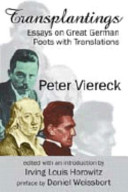 Transplantings : essays on great German poets with translations /