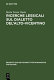 Ricerche lessicali sul dialetto dell'Alto Vicentino /