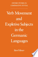 Verb movement and expletive subjects in the Germanic languages /