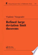 Refined large deviation limit theorems /