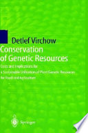 Conservation of genetic resources : costs and implications for a sustainable utilization of plant genetic resources for food and agriculture /