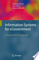 Information systems for eGovernment : a quality-of-service perspective /