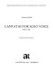 Cantatas : for solo voice /