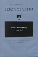 Published essays, 1953-1965 /