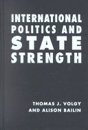 International politics & state strength /
