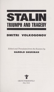 Stalin : triumph and tragedy /