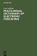 Multilingual dictionary of electronic publishing : English-German-French-Spanish-Italian /