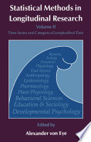 Statistical Methods in Longitudinal Research : Time Series and Categorical Longitudinal Data.