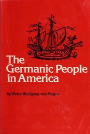 The Germanic people in America /