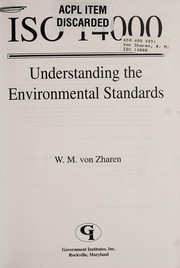 ISO 14000 : understanding the environmental standards /