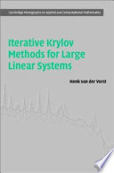 Iterative Krylov methods for large linear systems /