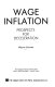 Wage inflation : prospects for deceleration /