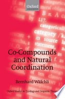 Co-compounds and natural coordination /