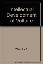 The intellectual development of Voltaire /