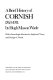 A brief history of Cornish, 1763-1974 /