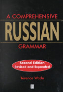 A comprehensive Russian grammar /