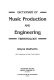 Dictionary of music production and engineering terminology /