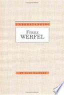 Understanding Franz Werfel /