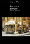 Phenomenal difference : a philosophy of black British art /