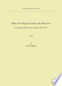 Midea: the Megaron Complex and shrine area : excavations on the lower terraces 1994-1997 /