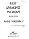 Fast speaking woman & other chants /
