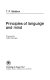 Principles of language and mind /