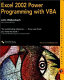 Excel 2002 power programming with VBA /