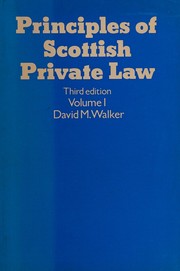 Principles of Scottish private law /