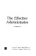 The effective administrator /