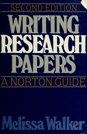 Writing research papers : a Norton guide /