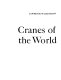 Cranes of the world /