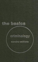 Criminology : the basics /