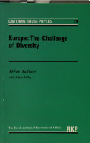 Europe, the challenge of diversity /