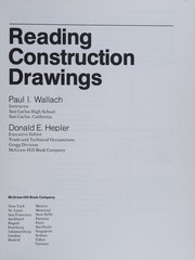 Reading construction drawings /