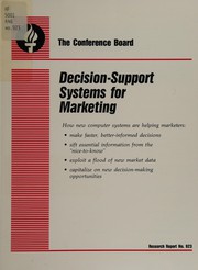 Decision-support systems for marketing /
