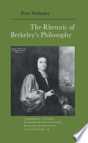 The rhetoric of Berkeley's philosophy /
