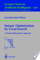 Integer optimization by local search : a domain-independent approach /