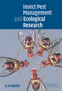 Insect pest management and ecological research /