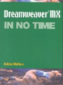 Dreamweaver MX in no time /