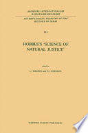 Hobbes's 'Science of Natural Justice' /